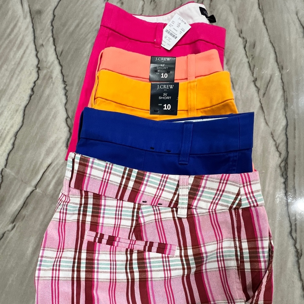 J.Crew 5 short bundle 3.5” inseam
